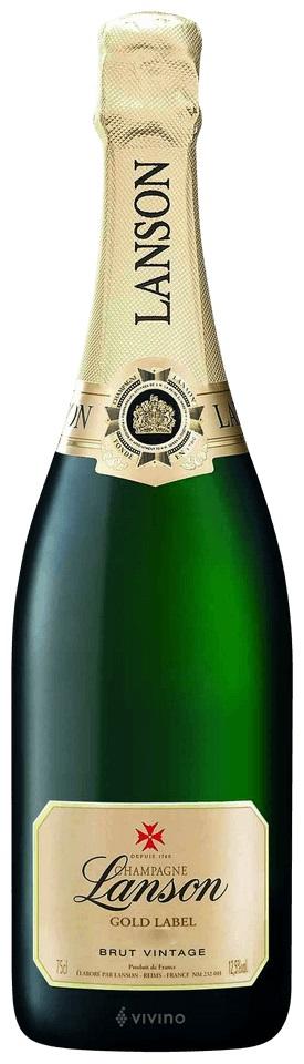 Lanson Champagne Brut Gold Label 2005