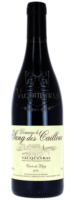 Domaine le Sang des Cailloux Vacqueyras 2017