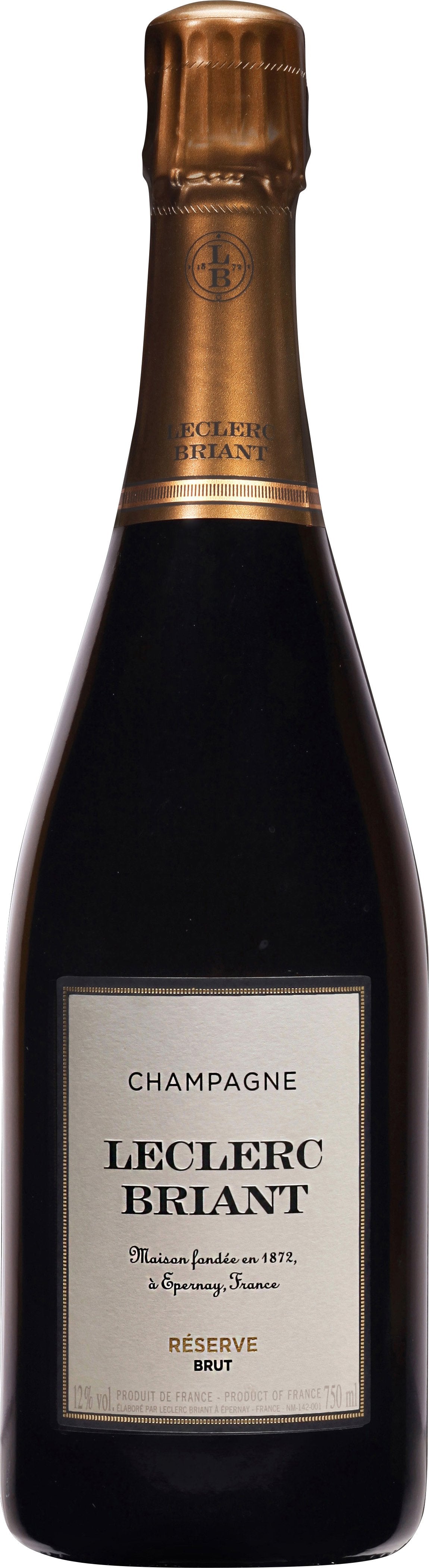 Leclerc Briant Champagne Brut Zero le Clos des Trois Clochers 2014