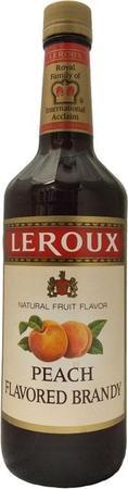 Leroux Brandy Peach-Wine Chateau