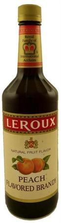 Leroux Schnapps Peach-Wine Chateau