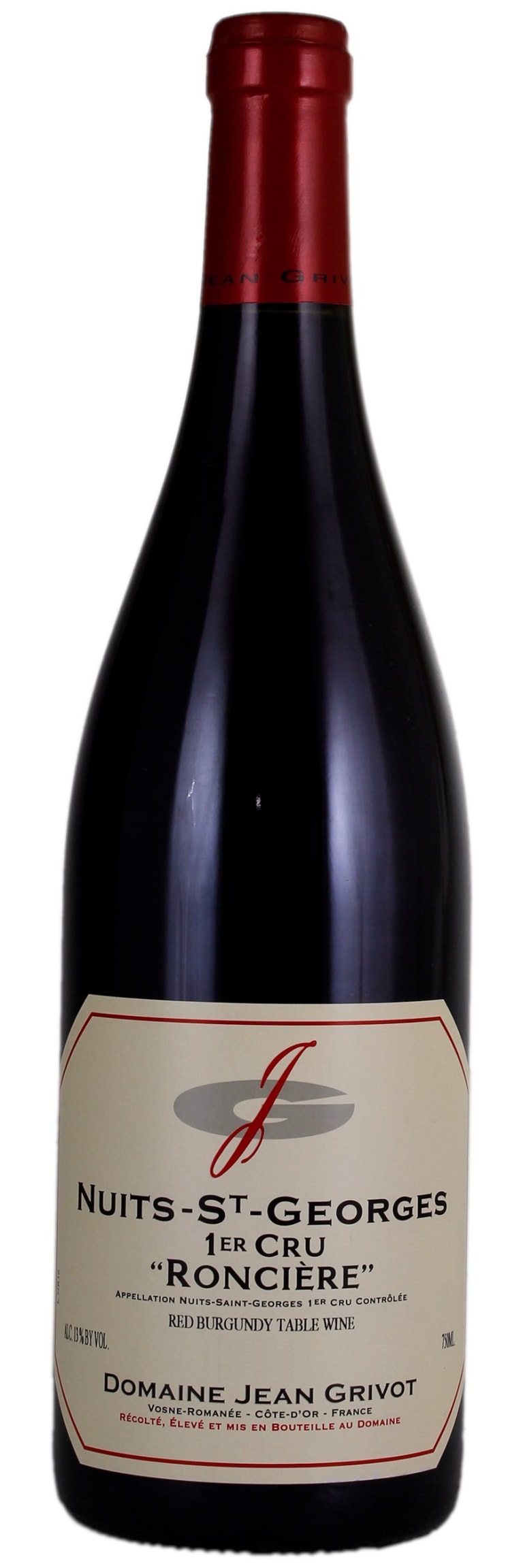 Domaine Jean Grivot Nuits St. Georges Les Ronciere 2016