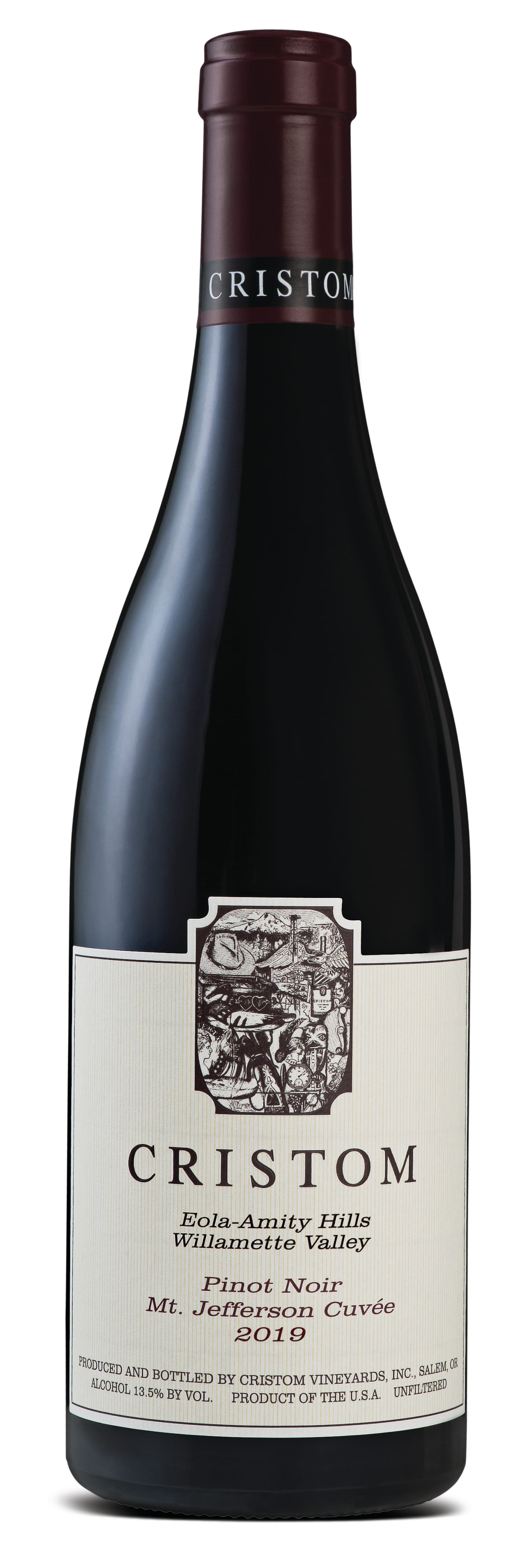 Pinot Noir 'Mt. Jefferson Cuvee', Cristom 2019