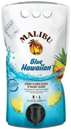 Malibu Cocktails Blue Hawaiian