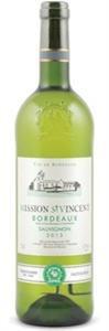 Mission St Vincent Bordeaux Blanc 2013-Wine Chateau