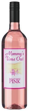 Mommy's Time Out Delicious Pink-Wine Chateau