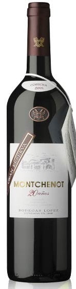 Montchenot 20 anos Vino Tinto Gran Reserva 2002