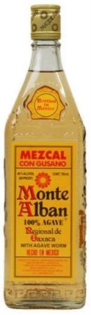 Monte Alban Mezcal Con Gusano