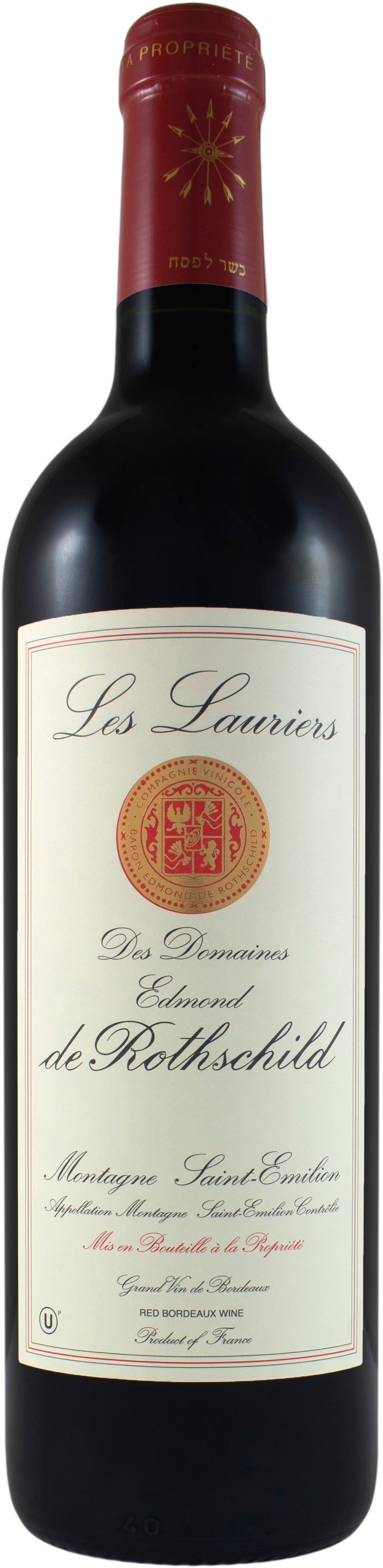 Les Lauriers de Rothschild Montagne Saint Emilion 2018