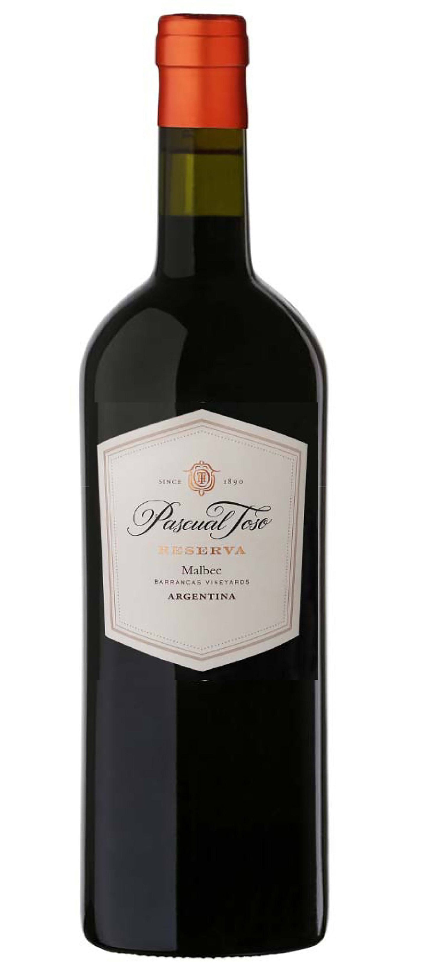 Pascual Toso Malbec Reserve Las Barrancas Vineyards 2017