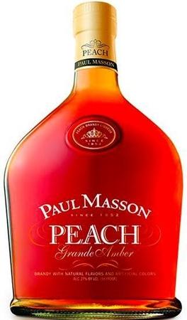 Paul Masson Brandy Grande Amber Peach-Wine Chateau