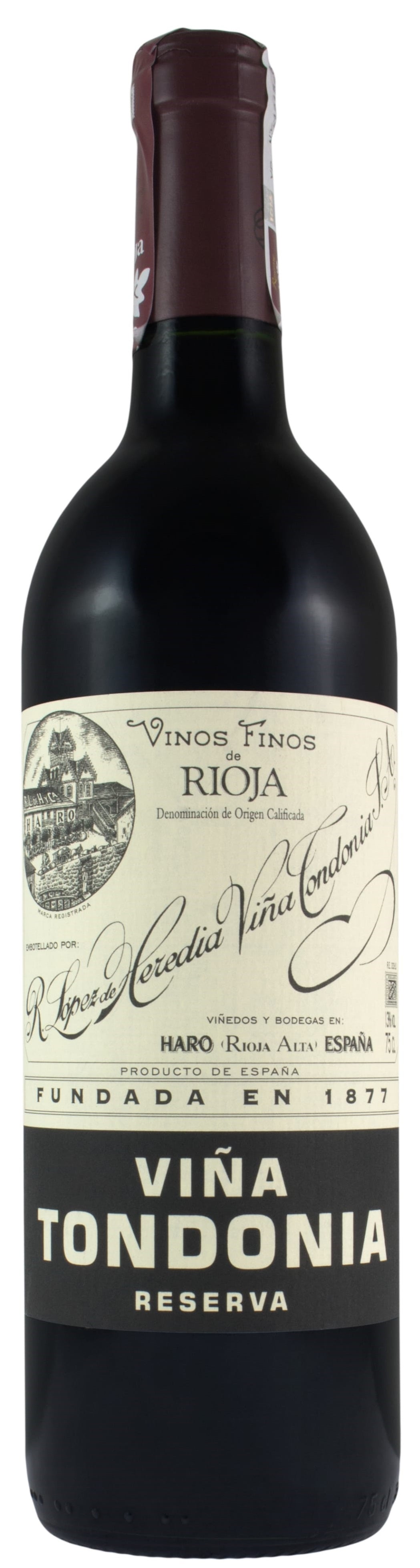 Bodegas R. Lopez de Heredia Viña Tondonia Tondonia Reserva 2010