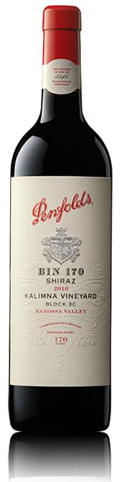 Penfolds Shiraz Bin 170 Kalimna Vineyard Block 3C 2010