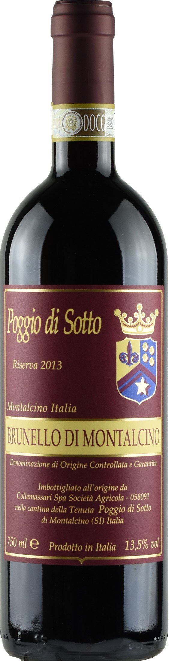Poggio di Sotto Brunello di Montalcino Riserva 2013