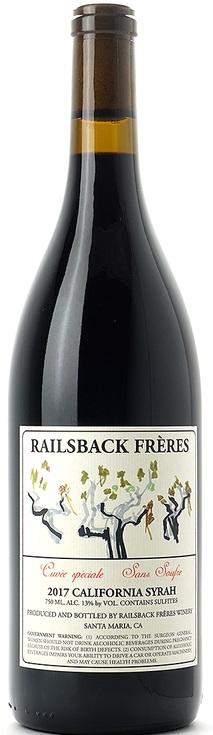 Railsback Freres Syrah Cuvee Speciale Sans Soufre 2017