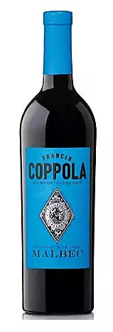 Francis Ford Coppola Diamond Collection Malbec Celestial Blue Label 2018