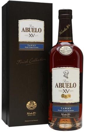Ron Abuelo Rum Tawny Port Wood Finish
