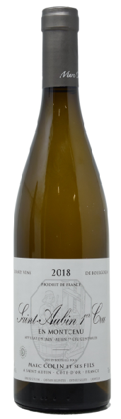 Domaine Marc Colin ST. AUBIN EN MONTCEAU 1er CRU (LIMITED AVAILABILITY) 2018
