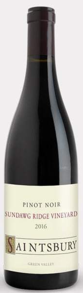 Saintsbury Pinot Noir Sundawg Ridge Vineyard 2016