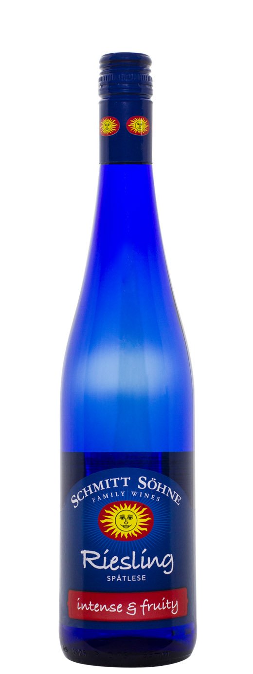 Schmitt Sohne Riesling Spatlese Blue Bottle 2017