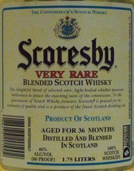 Scoresby Scotch Very Rare-Wine Chateau