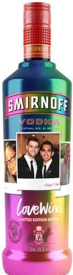 Smirnoff Vodka Love Wins Limited Edition
