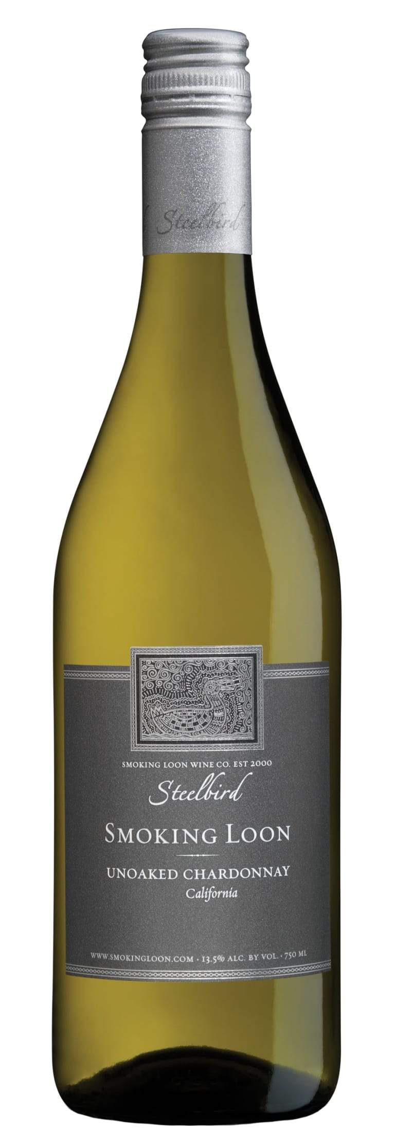Smoking Loon Chardonnay Unoaked Steelbird 2018