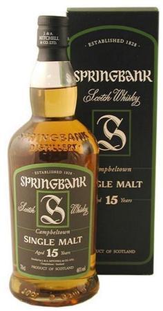 Springbank Scotch Single Malt 15 Year-Wine Chateau