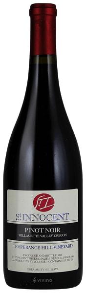St. Innocent Pinot Noir Temperance Hill 2015
