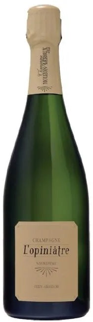 Champagne L'Opiniatre Blanc de Blancs (Sans Soufre), Mouzon-Leroux 2014