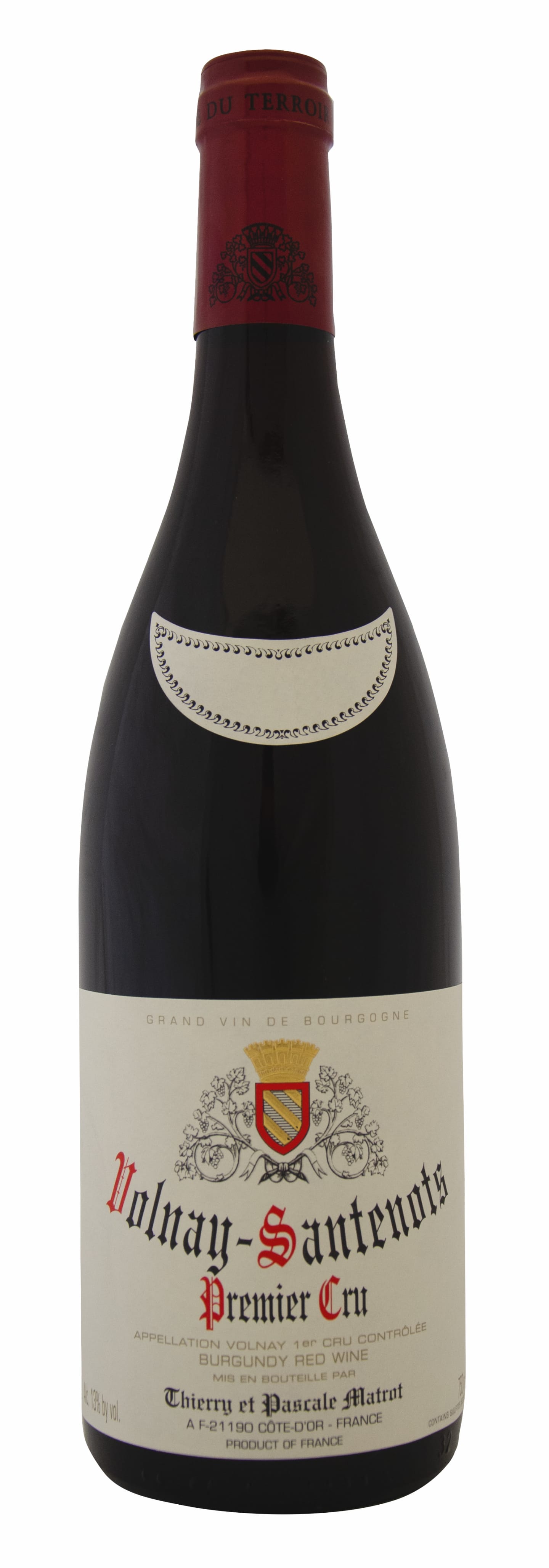 Thierry et Pascale Matrot Volnay 1er Cru Santenots 2022