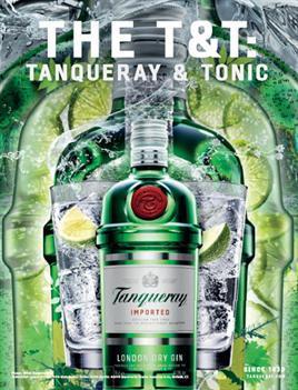 Tanqueray Gin-Wine Chateau