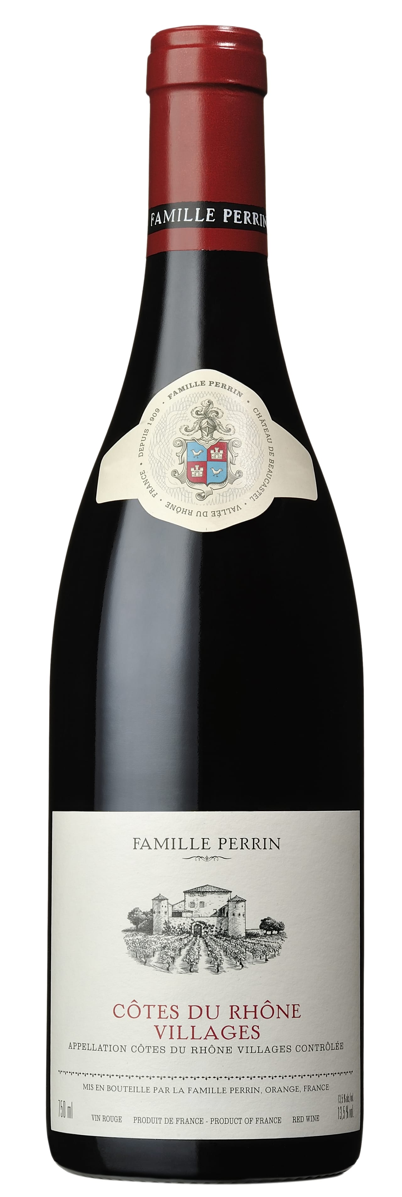 PERRIN COTES DU RHONE VILLAGES RED 2018