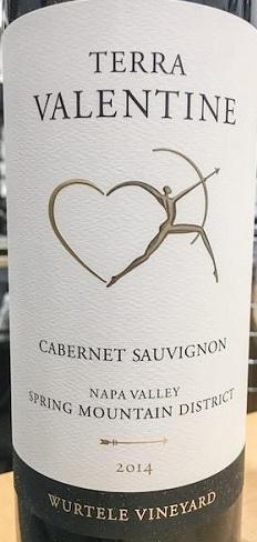Terra Valentine Cabernet Sauvignon Wurtele Vineyard 2014