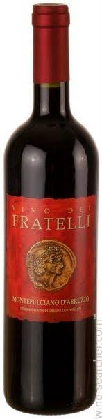 Vino dei Fratelli Montepulciano d'Abruzzo 2016
