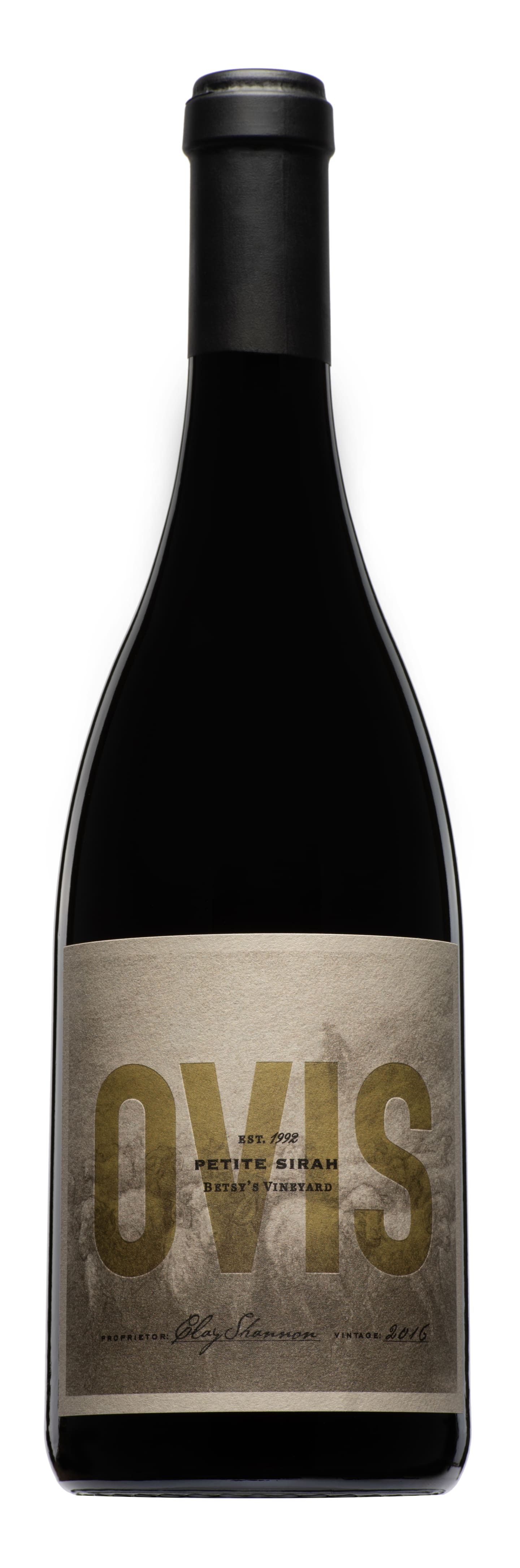 Ovis 'Betsy's Vineyard' Petite Sirah 2016