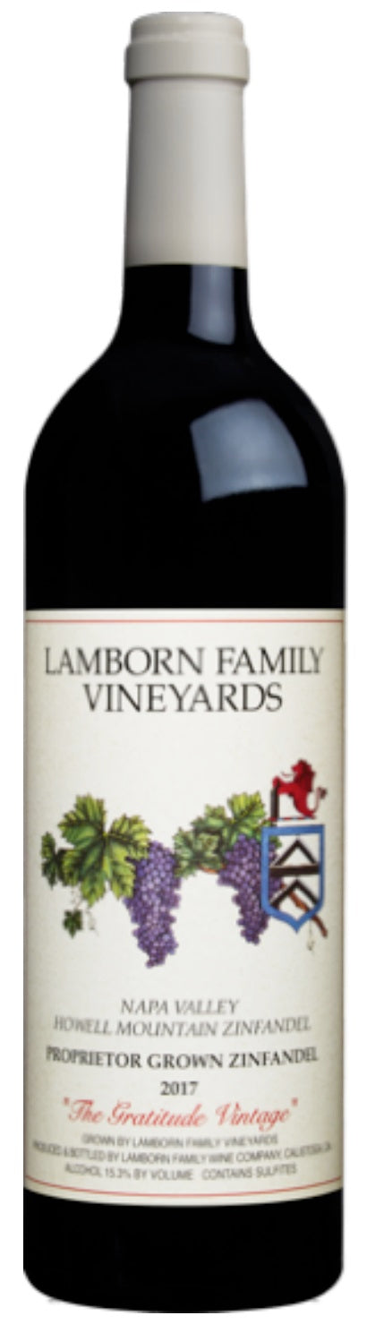 Lamborn Family Vineyards 'Gratitude Vintage' Zinfandel 2017
