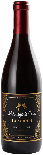 Menage A Trois Pinot Noir Luscious 2016