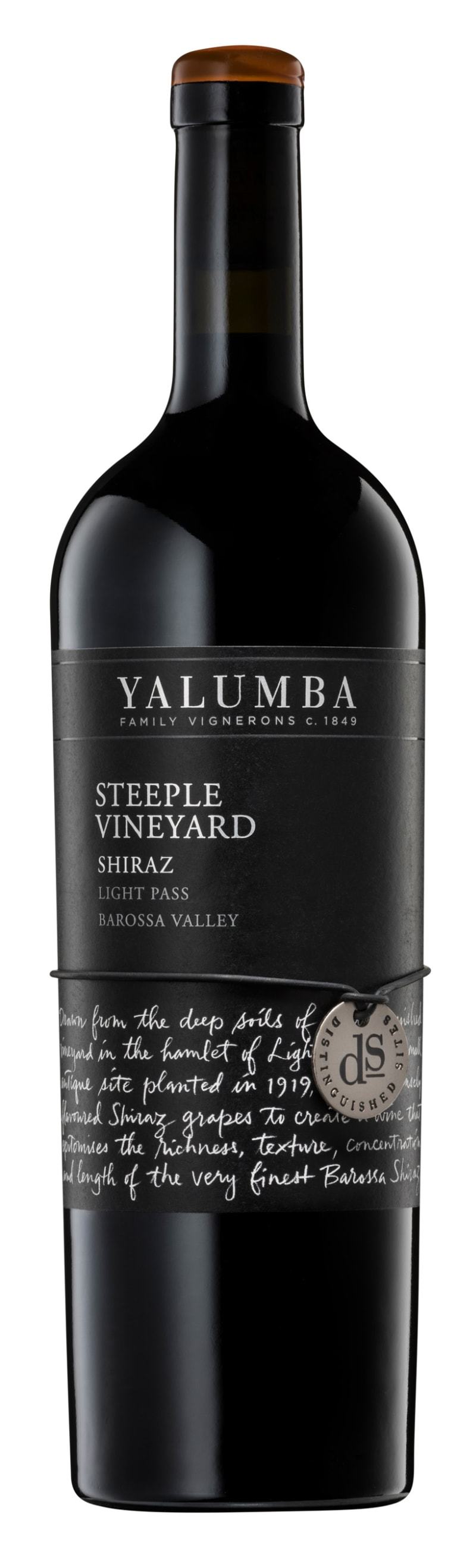 Yalumba Shiraz Steeple Vineyard 2015