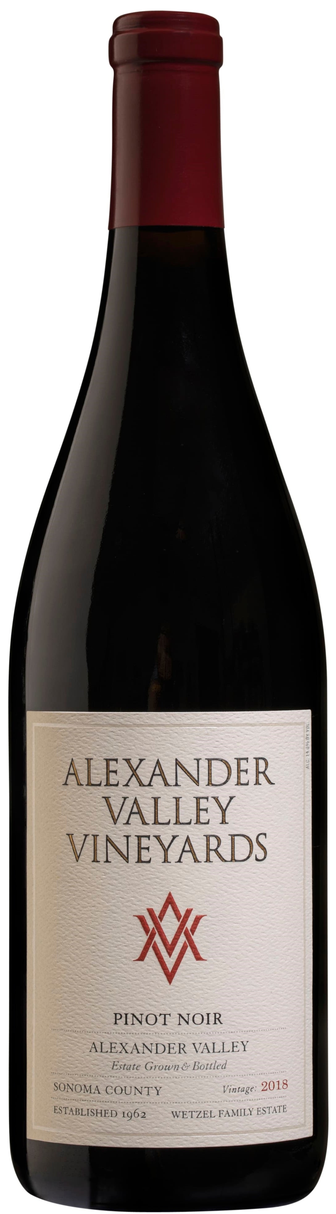 Alexander Valley Vineyards Pinot Noir 2018