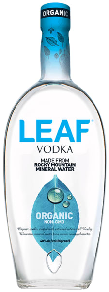 Leaf Vodka Rocky Mountain Mineral Water