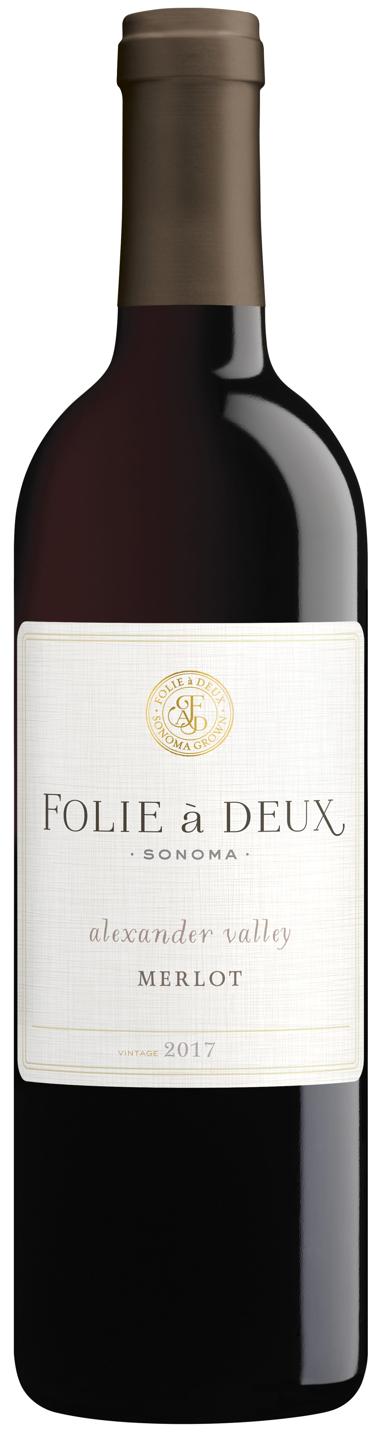 Folie A Deux Merlot Alexander Valley 2017