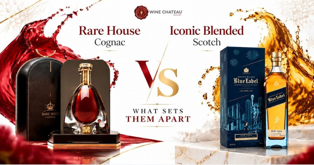 Rare House Cognac vs Iconic Blended Scotch