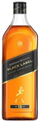 Johnnie Walker Black 12 Year Blended Scotch Whiskey Tray Pack