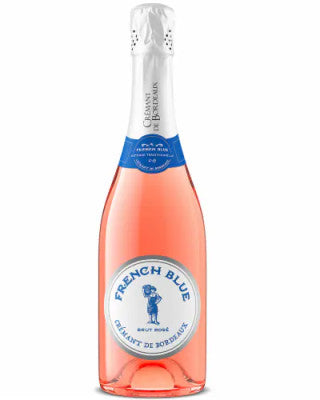 French Blue Cremant de Bordeaux, Brut Rose