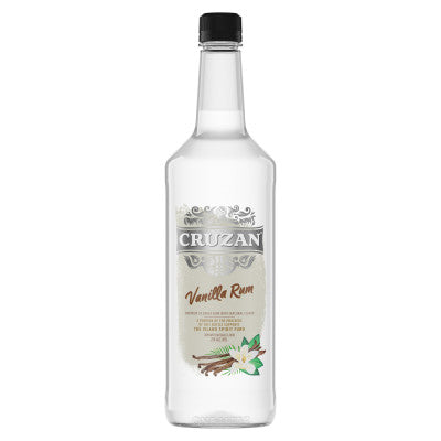 Cruzan Vanilla Rum Plastic