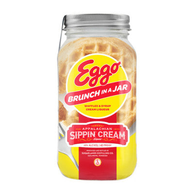 Sugarlands Sippin Cream Eggo Brunch in a Jar Rum