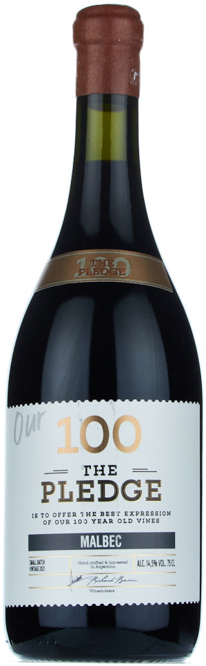 100 THE PLEDGE MALBEC 2019 (Case only)