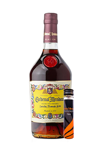 Cardenal Mendoza Spanish Brandy w/50ML Angelus Liqueur