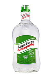 Antioqueno Aguardiente Sin Azucar Green 24 (Case of 6 Bottles)